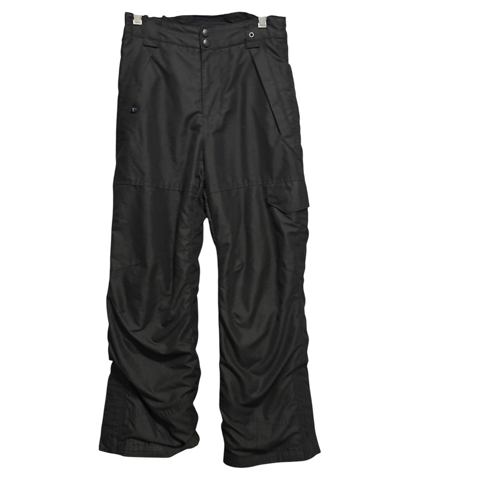 Polar Edge Boys Black Insulated Snow Pants Size Boys M 10/12 Winter Ski A10‎